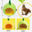 Hamster House Pet Cage Warm Coral Velvet Nest Cute Small Animal Bed House Guinea Pigs Hedgehogs Squirrels Mat House Cage