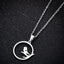 SMJEL Wild Animal Necklace Stainless Steel Hummingbird Necklaces & Pendants Cute Eagle Phoenix Swallow Birds Necklace collares