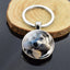Animals Key Chains Siberian Husky Double Side Keychain Dog Photo Glass Cabochon Keyring Animals Jewelry