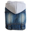 Spring Dog Denim Jacket for Small Medium Dogs Puppy Hoodies Jeans Hooded Coat Chihuahua Yorkie Beagle Clothes Pet Supplies