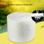 50cmx50cmx2.5cm Filtration Foam Aquarium Fish Tank Biochemical Filter White Sponge Pad Skimmer Long Use Time Sponge Supply Tank