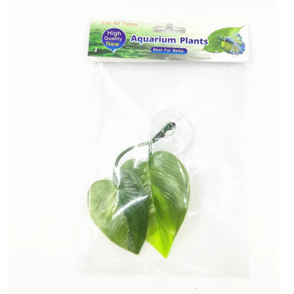 Artificial Aquarium Decoration Fish Tank Leaf Betta Fish Rest Spawning Ornamental Plant Betta Fish Play Relax Hide Leaf Hammock