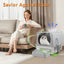 2025 New Trends Wholesale Large Capacity Electric Cat Litter Box Enclosed Smart Deodorant   Cat Toilet