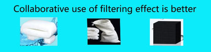 10/20/40/50/100Pcs Aquarium Filter Media Bio Balls Portable Wet Dry Cotton For Air Pump Canister Clear Water Biological Balls