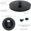 Waterfall Fountain Mini Solar Water Fountain Pool Pond Garden Decoration Outdoor Bird Bath Solar Powered Fountain Floating Water