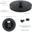 Mini Solar Water Fountain Pool Pond Waterfall Fountain Garden Decoration Outdoor Bird Bath Solar Powered Fountain Floating Water