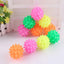 Pet Supplies Beautiful Star New Rubber Ball Dog Toys Pet Fun Squeak Ball Biting Toys for Playing Interactive Rubber Chew Toy