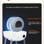 Factory Smart Cat Toilet 76L Large space APP remote control One click poop removal Automatic self cleaning litter box for cats