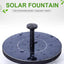 Mini Solar Water Fountain Pool Pond Waterfall Fountain Garden Decoration Outdoor Bird Bath Solar Powered Fountain Floating Water