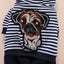 Dog Jumpsuit Spring Overalls For Dogs Hoodies Pants Set Costume French Bulldog Yorkie Chihuahua Clothes for Small Dogs Tracksuit