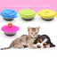 Dia.10cm Universal Pet Food Can Cover Silicone Storage Cap Fresh Lid Reusable Dog Cat Accessories Color Random Pet supplies