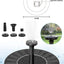 Mini Solar Water Fountain Pool Pond Waterfall Fountain Garden Decoration Outdoor Bird Bath Solar Powered Fountain Floating Water