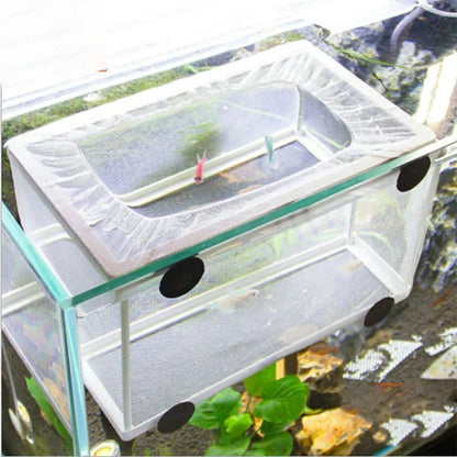 Plastic Aquarium Fish Breeding Isolation Box Fish Tank Aquarium Breeder Hatching Incubator Fish Tanks Isolator Accessories New