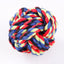 Pet Toy Chew Teething Cotton Rope Knot Ball Toys For Dog Tooth Clean Ball Bite-Resistant  Dog Chew Puppy Training InteractiveToy