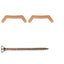 Cat Toys Wooden Cat Scraper Scratching Bed Detachable Grinding Claw 3 In 1 Cat Scratch Board Training Grinding Claw for Cats