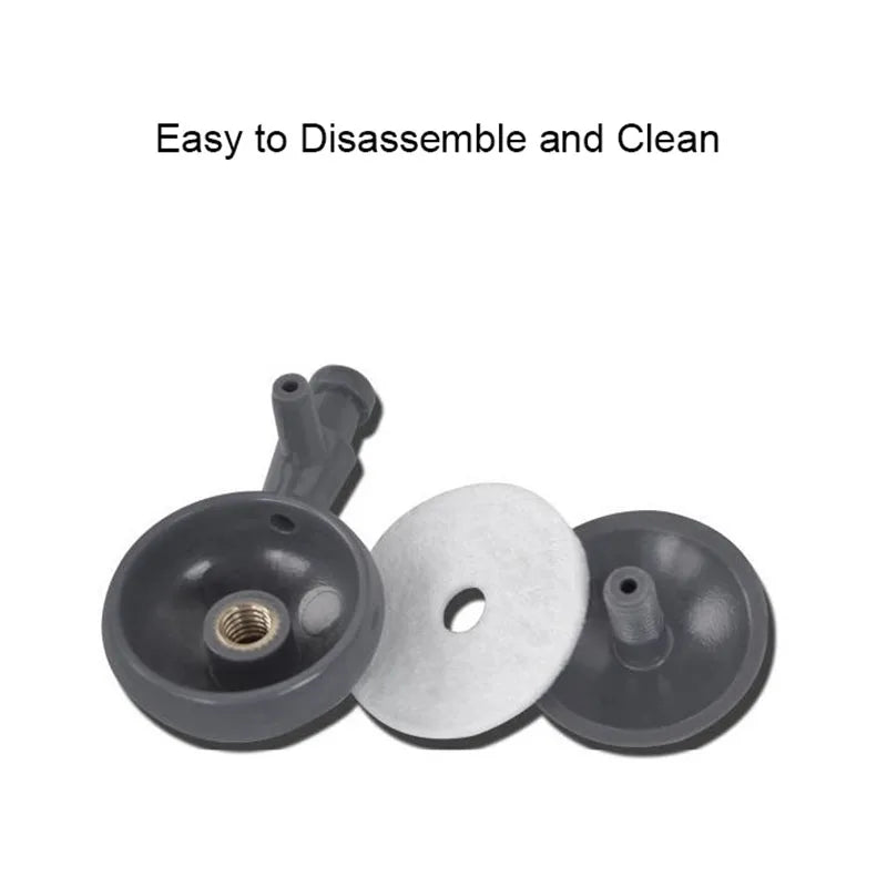 1/2Set Plastic Aquarium Air Stone with Suction Cups Pond Fish Tank Pump Aerator Aeration Hydroponic Oxygen Air stone Accessories