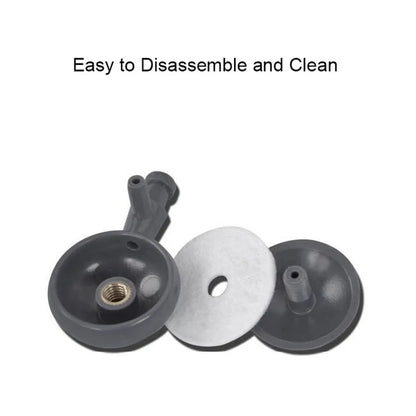 1/2Set Plastic Aquarium Air Stone with Suction Cups Pond Fish Tank Pump Aerator Aeration Hydroponic Oxygen Air stone Accessories