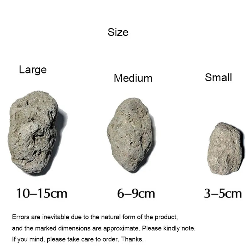 Small Size 5cm Natural Unique Shape Aquarium Fish Tank Floating Rock Stone Suspended Stones Floating Pumice Decor Rock Ornaments