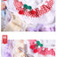 Romantic Lace Pet Dog Collar Bib Pearl Flower Princess Puppy Collar Necklace Candy Color Elastic Lace-Up Cat Bandana Accessories