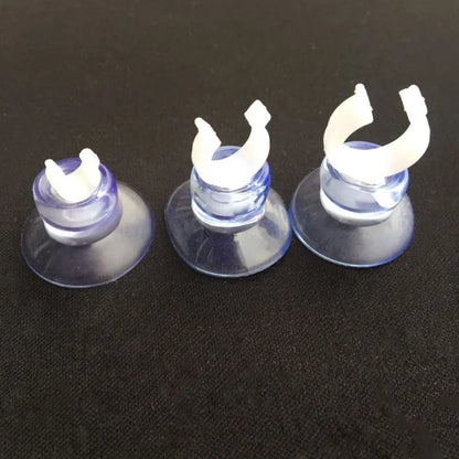 5pcs 4/5mm  Aquarium Suction Cup Air Tube Holder Sucker for Fish Tank Pump Oxygen Air Tube Fixing Clip  Aquarium Accessories