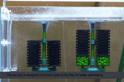 High Quality Green Aquarium Fish Tank Filter Sponge Biochemical Cotton Aquarium Filtration Accessories Dropshipping Center New