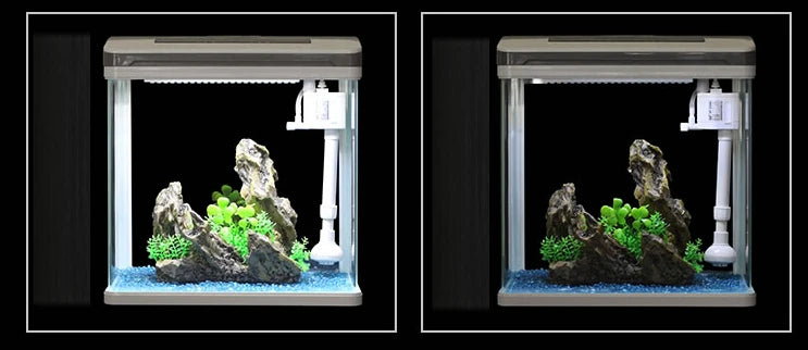 Factory direct sales of fish tank ultra-transparent glass small aquarium