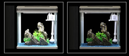 Factory direct sales of fish tank ultra-transparent glass small aquarium