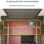 Pet Square Folding Foldable 3 Layer Big Cat Cage Villa Indoor Luxury 3 Tier Design Large Cage