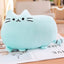 Kawaii Cat plush Pillow kitten Cushion soft Colorful Stuffed Toys gray pink white plush doll houseware gifts for girlfriend