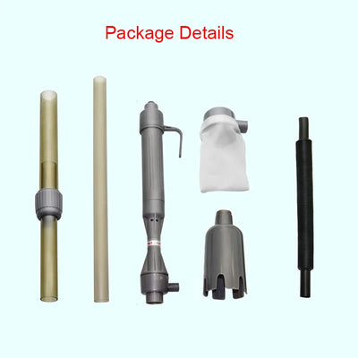 Fish Tank Siphon Water Change Aquarium Cleaning Tools Filter Water Changer Pump Sand Hose Tube Battery Powered Gravel Cleaner