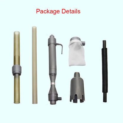 Fish Tank Siphon Water Change Aquarium Cleaning Tools Filter Water Changer Pump Sand Hose Tube Battery Powered Gravel Cleaner