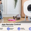 Factory Smart Cat Toilet 76L Large space APP remote control One click poop removal Automatic self cleaning litter box for cats