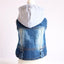 Spring Dog Denim Jacket for Small Medium Dogs Puppy Hoodies Jeans Hooded Coat Chihuahua Yorkie Beagle Clothes Pet Supplies