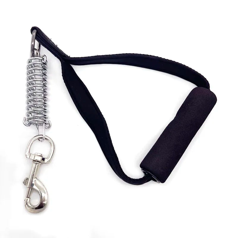 Reflective 50cm Long Nylon Dog Leash Super Strong Dog Collar Lead For Medium Large Dogs with Spring Anti Pull Leash Dropshipping