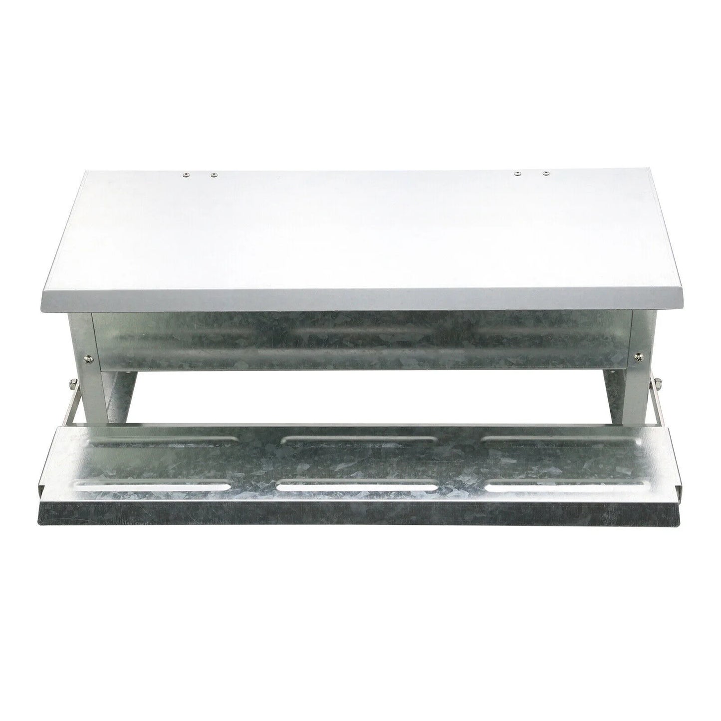 Automatic Chicken Feederfor Chickens Ducks and Geese Feed Trough Rainproof Feeding Artifact Breeding Equipment for Chickens