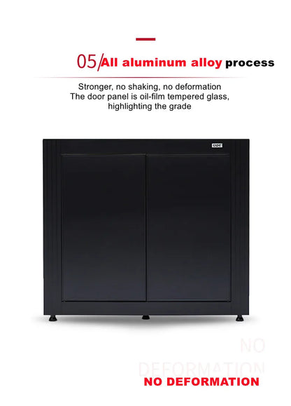 450L 119Gallon CADE Glass Aquarium Marine Fish Tanks With Cabinet