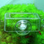 1Pcs Fish Feeding Aquarium Feeding Ring Fish Tank Station Floating Food Tray Feeder Aquarium Accessory with Strong Suction Cups