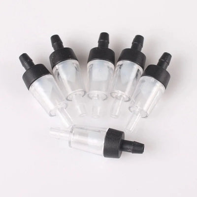 5 pc One Way Non-Return Check Valve Fish Tank Aquarium Co2 System Air Pump 5pcs Air Pump Check Valve fish Aquarium Accessories