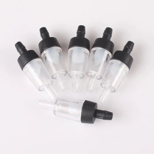 5 pc One Way Non-Return Check Valve Fish Tank Aquarium Co2 System Air Pump 5pcs Air Pump Check Valve fish Aquarium Accessories