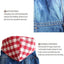 Spring Dog Denim Jacket for Small Medium Dogs Puppy Hoodies Jeans Hooded Coat Chihuahua Yorkie Beagle Clothes Pet Supplies