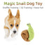 Dog Squeak Toys Pet Sniffing Plush Snails Toys Tibetan Food Molar Puzzle Dog Toys Interactive Dog Puzzle Toy Feeder Pet Supply