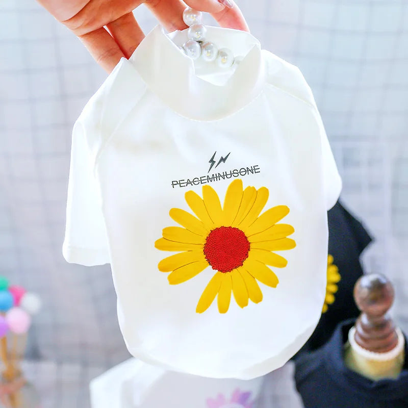 6 Color Pet Dog Cat T shirt Summer Ropa Chihuahua French Bulldog Clothes for Small Dogs Puppy Clothing ropa de perros mascotas