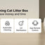 New Upgrade Version 2nd Automatic Cat Litter Box EU US 65L APP Control Smart Cat Toilet Intelligent Self Cleaning Cat Litter Box