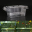 Acrylic Aquarium Fish Breeding Isolation Box Fish Tank Aquarium Breeder Double Guppies Hatching Incubator Fish Tank Accessories