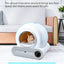 Hot sale app wifi  control automatic large capacity cat litter smart automatic box self-cleaning automatic cat litter toilet