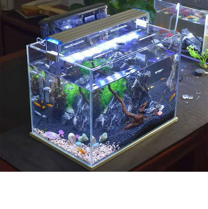 Clear and Transparent Small Aquarium Tank Rubber Strip Uniform White Glass Fish Tank Aquarium Glass