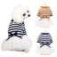 Stripe Dog Dresses for Small Dogs Girl Spring Summer Puppy Clothes Tulle Princess Skirts Party Birthday Pet Apparel