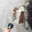 3m Retractable Dog Leash For Small Dogs Reflective Dual Pet Leash Lead 360 Swivel No Tangle Double Dog Walking Leash With Lights