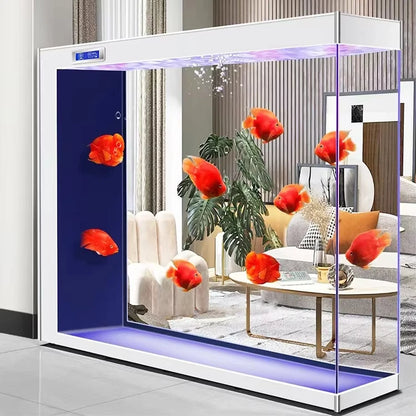 Wholesale Silent Large Glass Fish Tank Made To Order Big Size Water Purifying Aquarium Tank