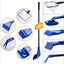 5 in 1 Aquarium Tank Cleaner Set Fish Net Gravel Rake Algae Scraper Fork Sponge Brush Glass Cleaner For Aquarium Cleaning Tools